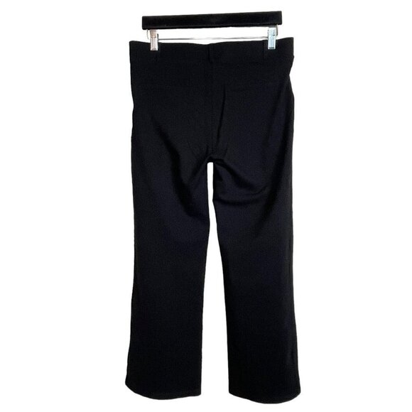 Betabrand Classic Black Boot Cut Pull On Pants Size Petite L W0104-BK - Picture 3 of 5